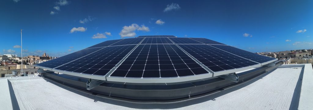Solar panels photo