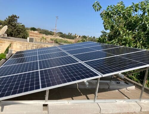 Hal Far PV system with off-grid battery storage